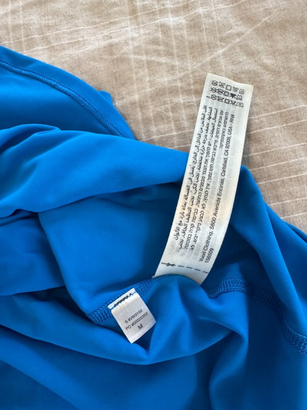 Vuori Daily Skirt Blue - Picture 6 of 11